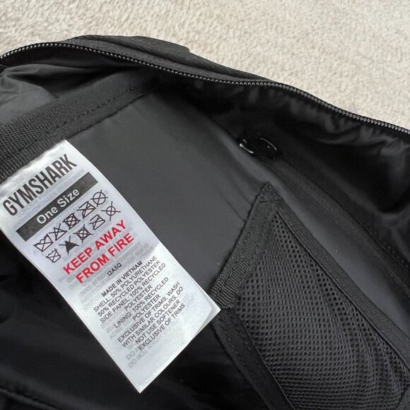 Gymshark Black Mini Gym Bag - Picture 11 of 11